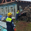 СПАСАТЕЛИ ТАВДЫ ПОМОГАЮТ ЛИКВИДИРОВАТЬ ПОСЛЕДСТВИЯ ЧС В ПОСЁЛКЕ КУШВА - Средства массовой информации